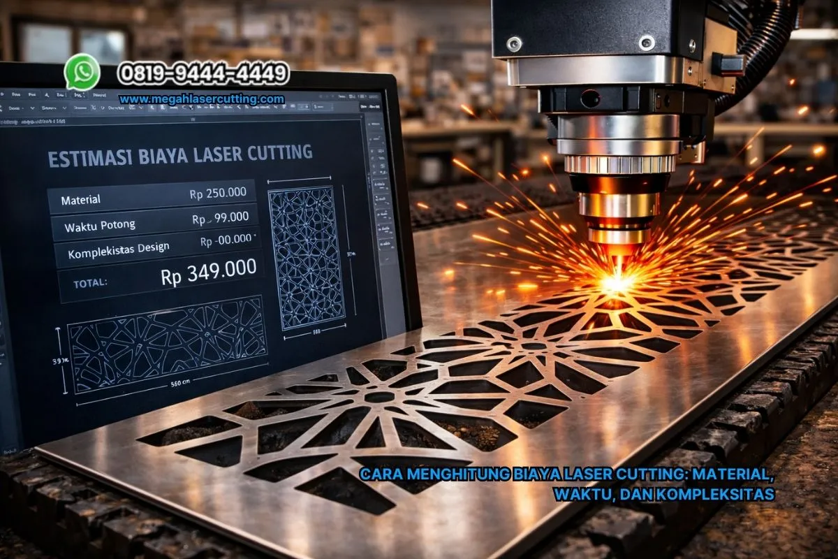 Cara Menghitung Biaya Laser Cutting: Material, Waktu, dan Kompleksitas