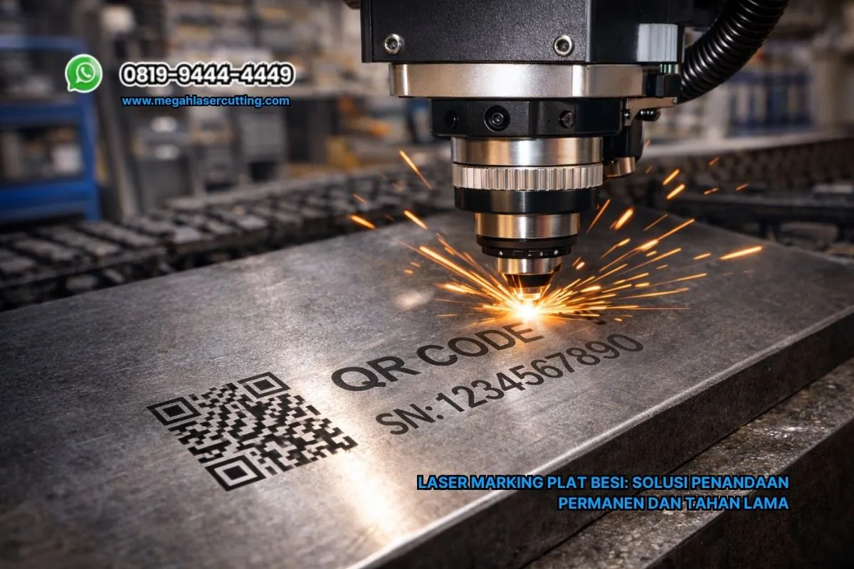 Laser Marking Plat Besi: Solusi Penandaan Permanen dan Tahan Lama