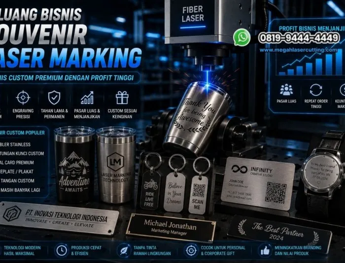 Peluang Bisnis Souvenir Laser Marking