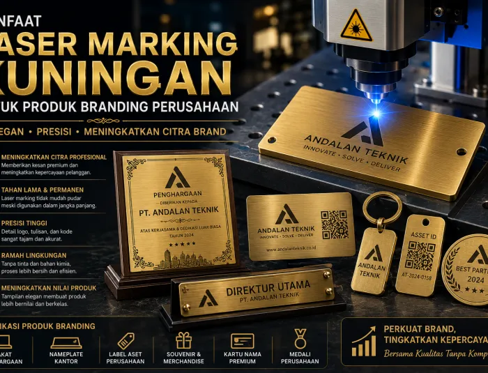 Manfaat Laser Marking Kuningan untuk Produk Branding Perusahaan
