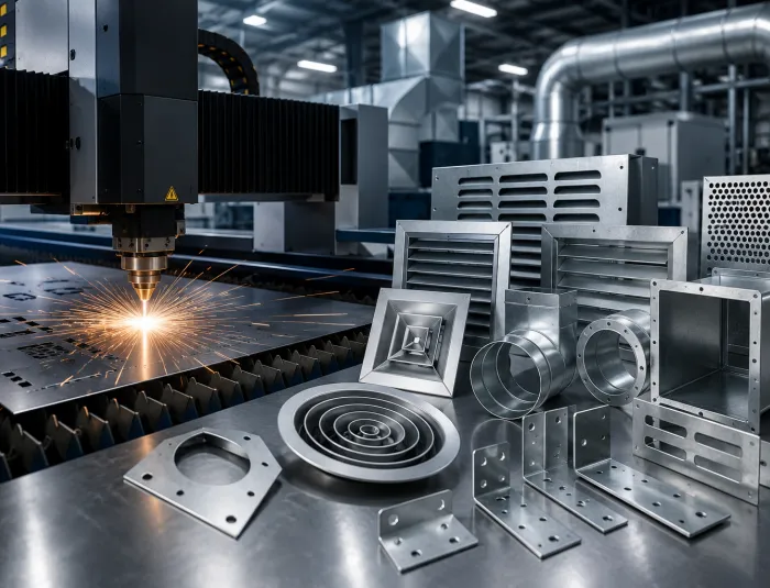 Laser Cutting untuk Komponen HVAC Industri: Solusi Presisi untuk Sistem Ventilasi Modern