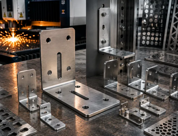 Pembuatan Bracket L-Shaped dari Stainless Steel dengan Laser Cutting